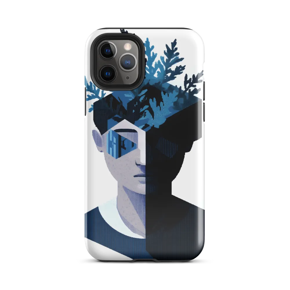 Nature's Reflection in a Surreal Portrait