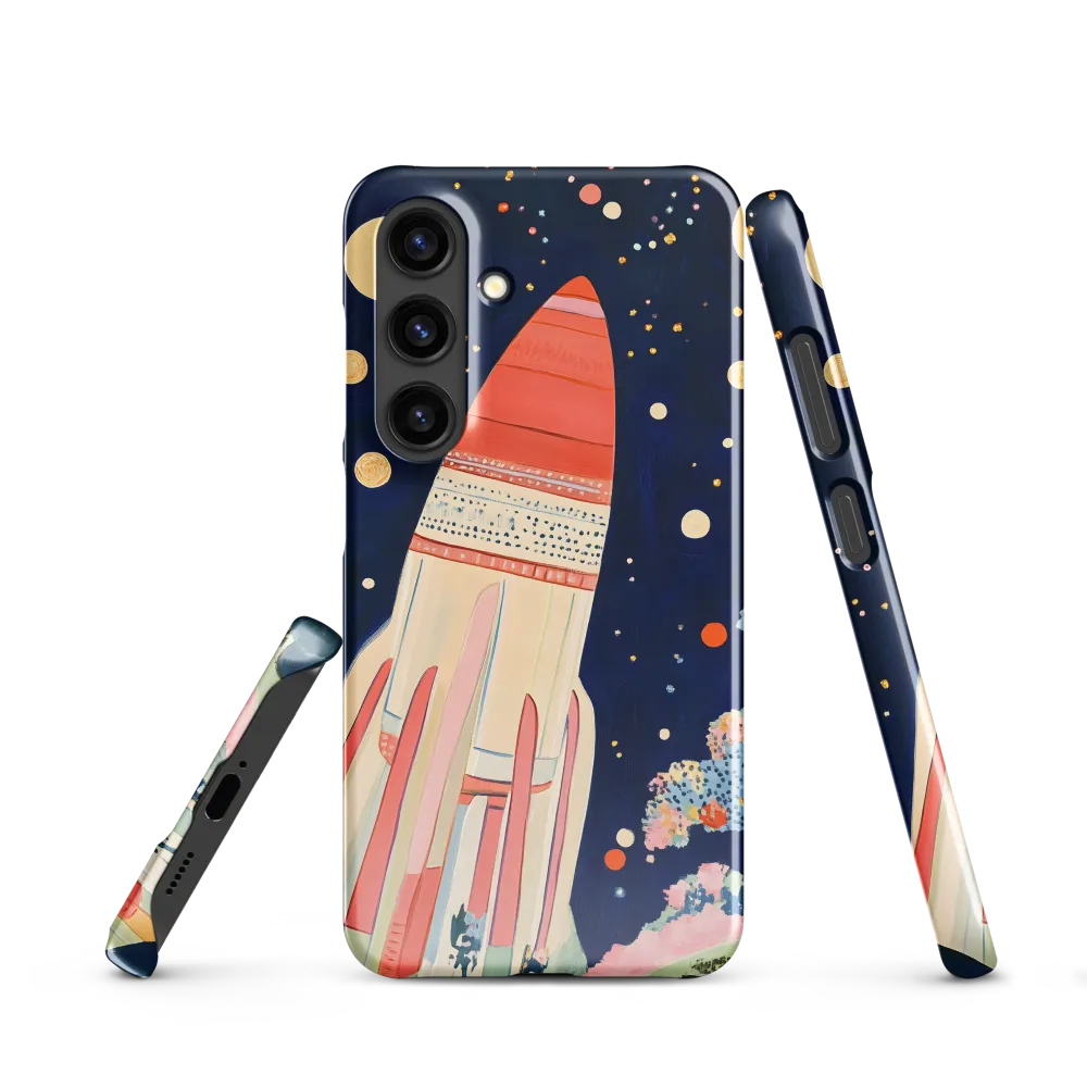 Cosmic Dreams: The Rocket's Journey