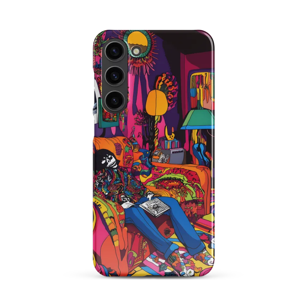 Psychedelic Reverie | Phone Case |  S23 Plus | Snap Case | Glossy