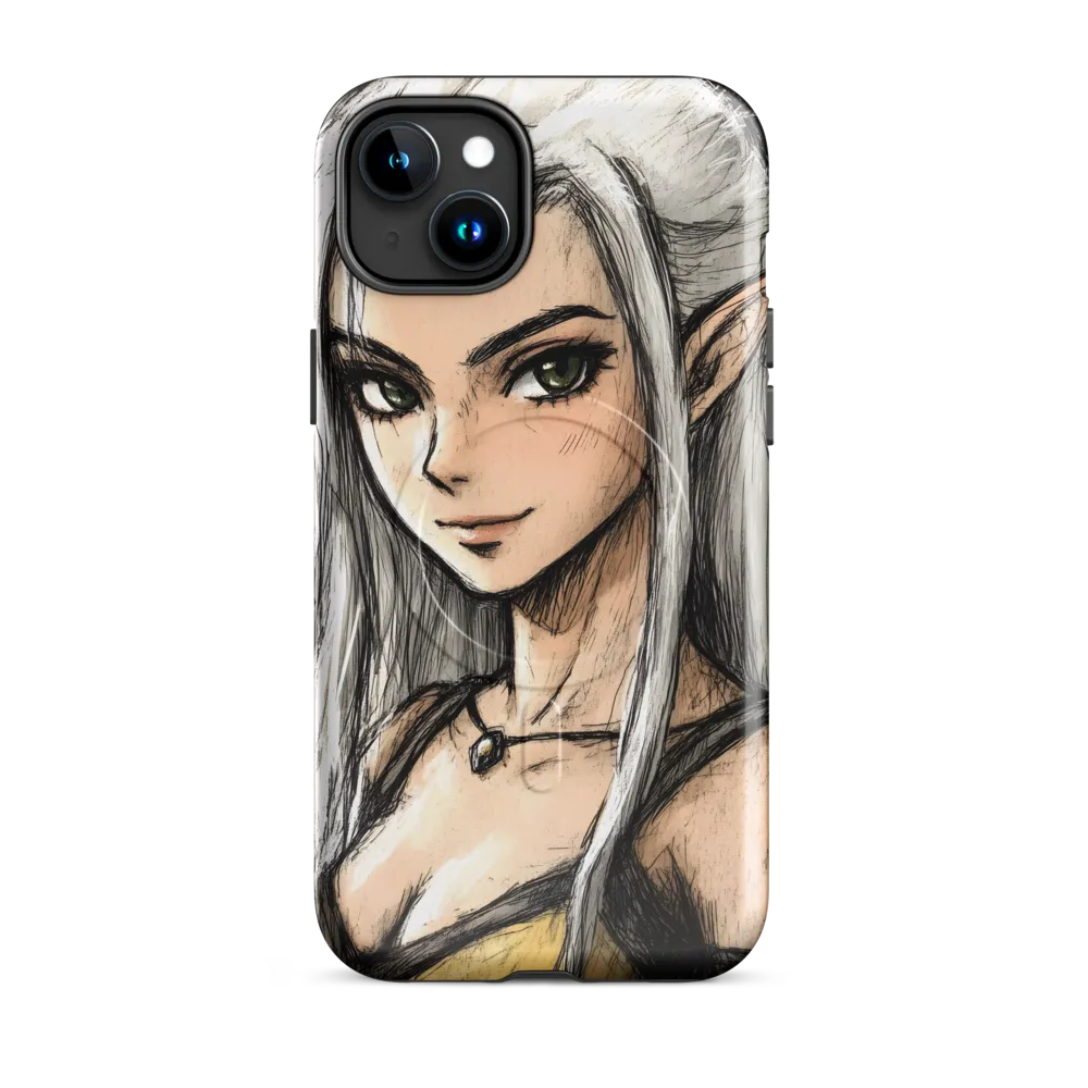 Ethereal Elegance: The Elf's Portrait