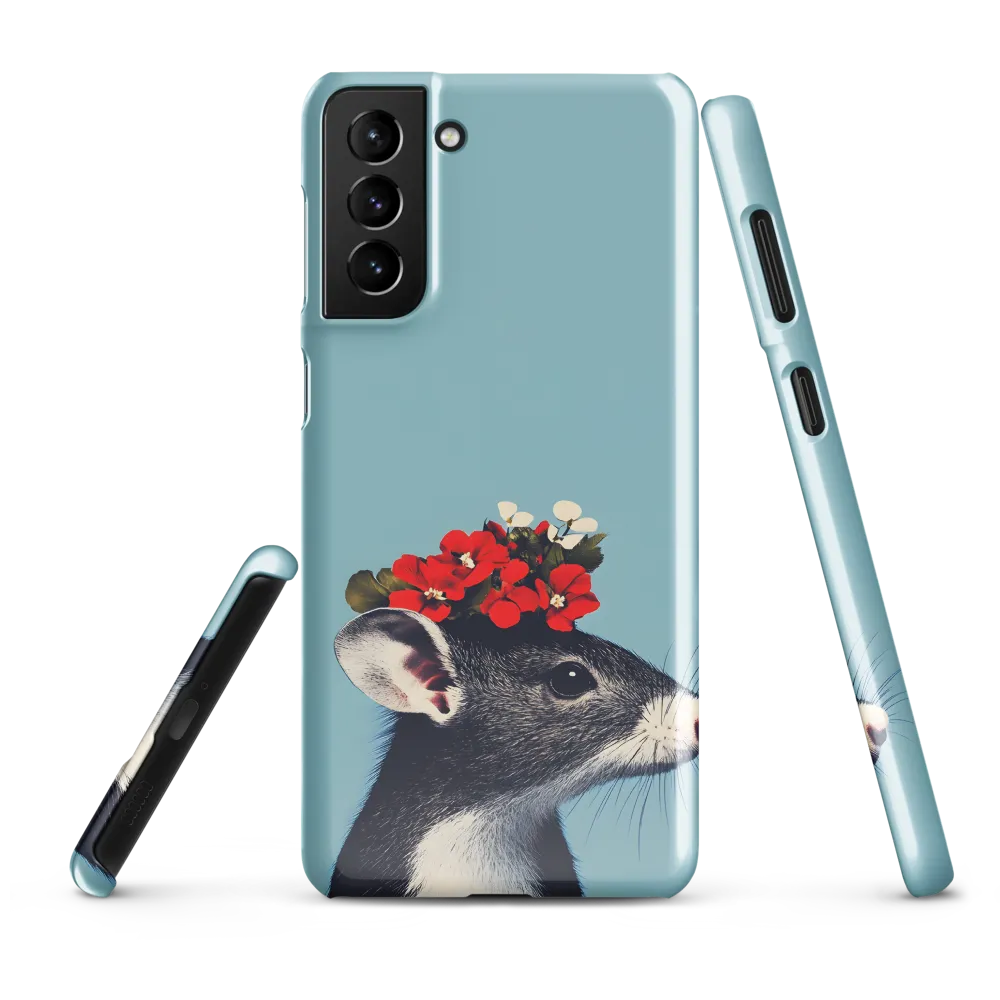 Whimsical Flora: A Mouse's Floral Crown