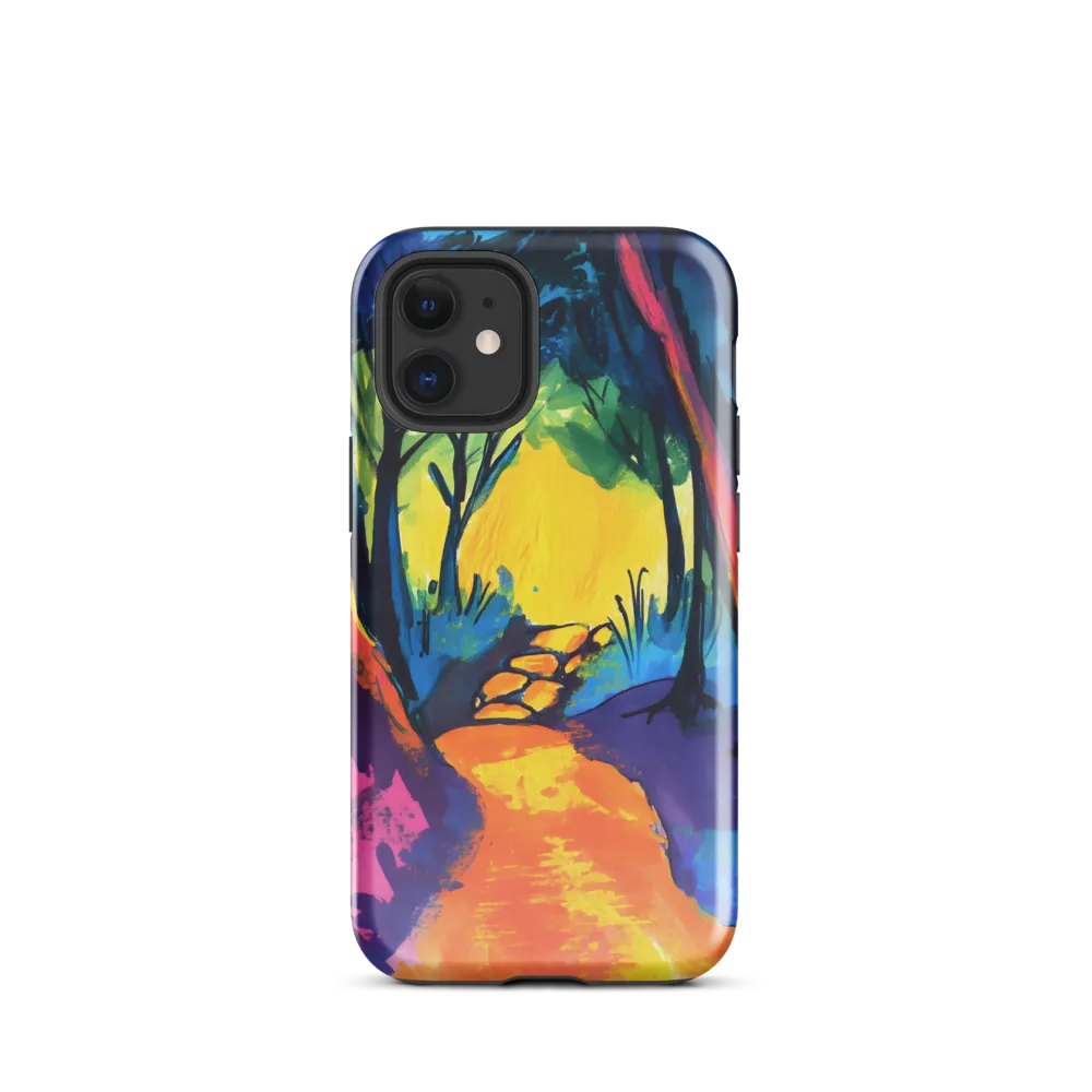 Path Through a Vibrant Forest