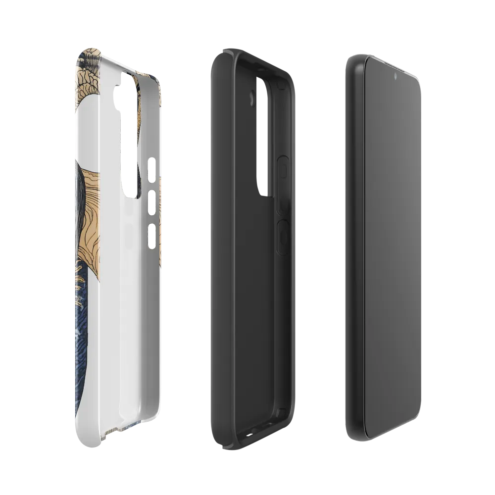 Ethereal Gaze of the Ram | Phone Case |  S22 | Tough Case | Glossy