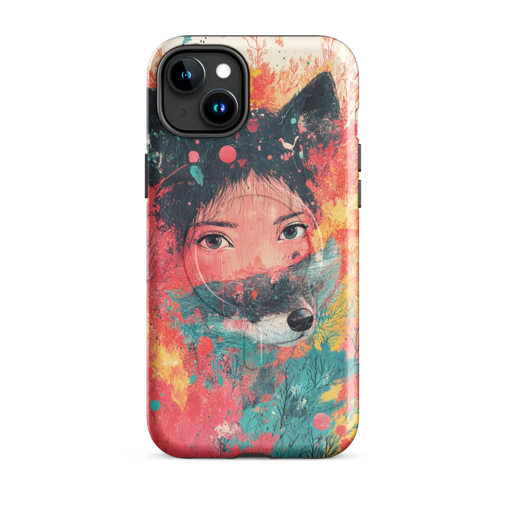 Harmony of Spirit: Girl and Wolf