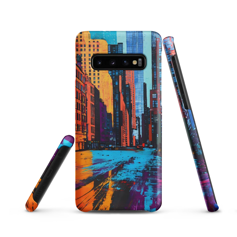 Vibrant Urban Horizons | Phone Case |  S10 | Snap Case | Matte