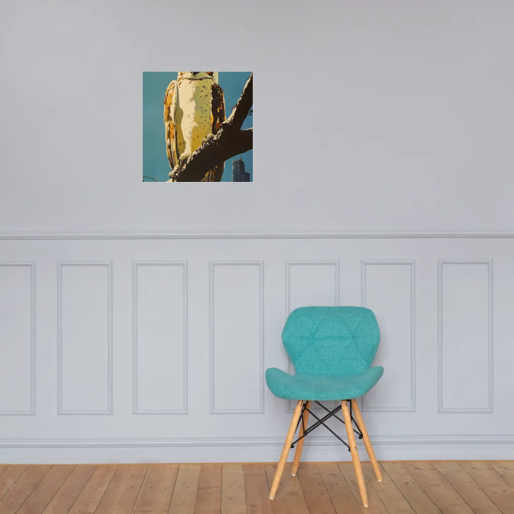 The Guardian of the Urban Wild | Poster | 18″×18″