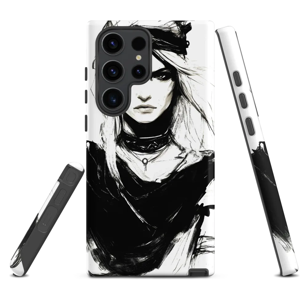 Intense Femininity in Monochrome