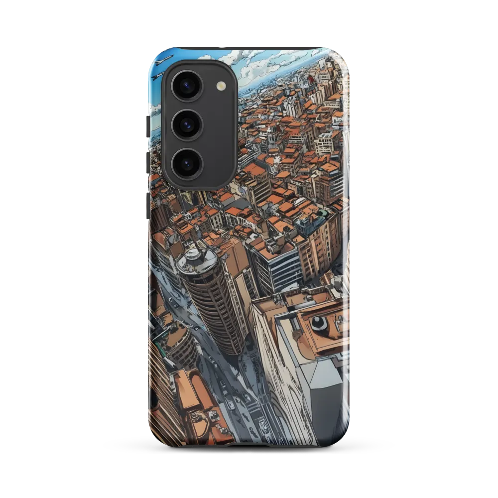 Aerial Symphony of Urban Life
