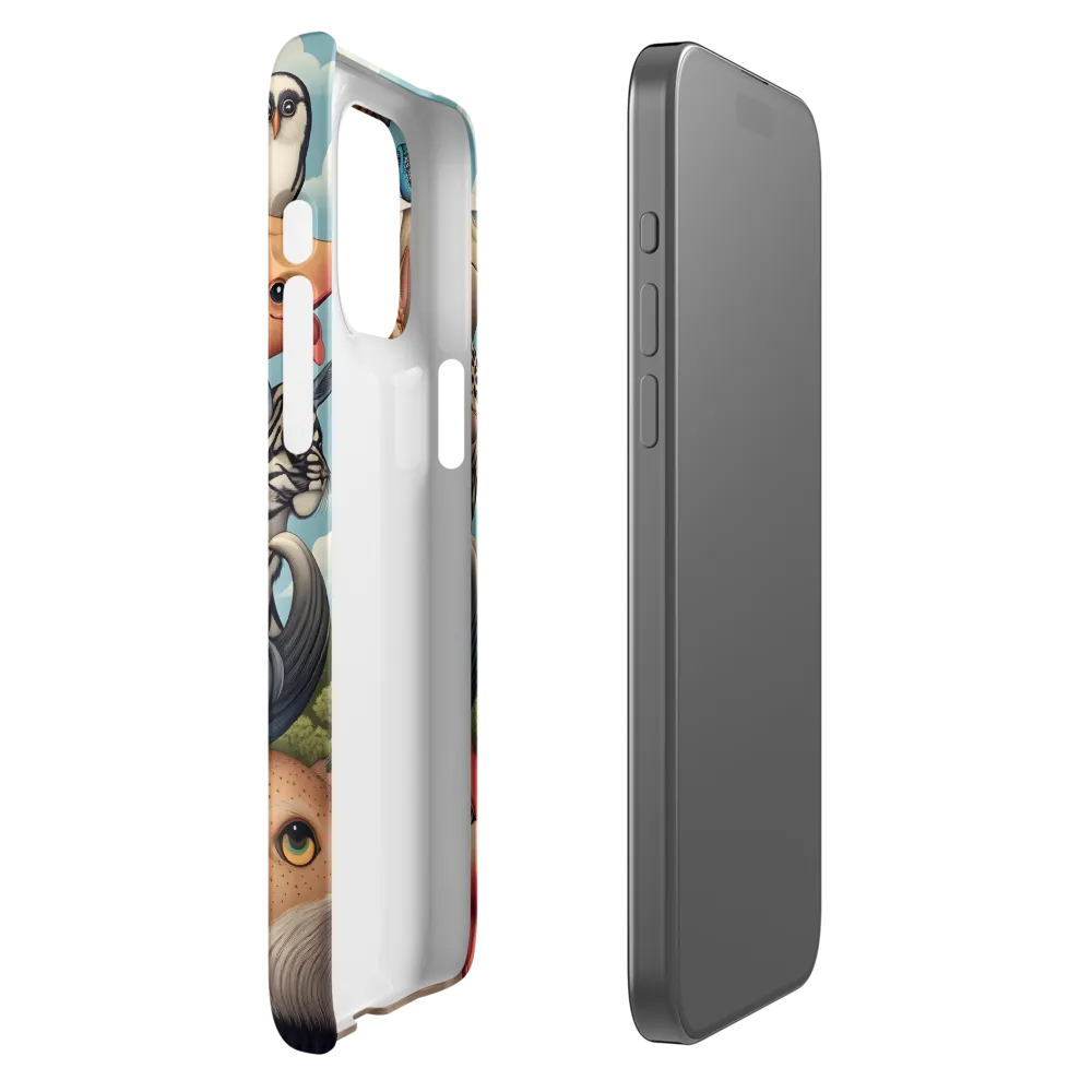 Harmonious Echoes of Wildlife | Phone Case |  15 Pro Max | Snap Case | Matte