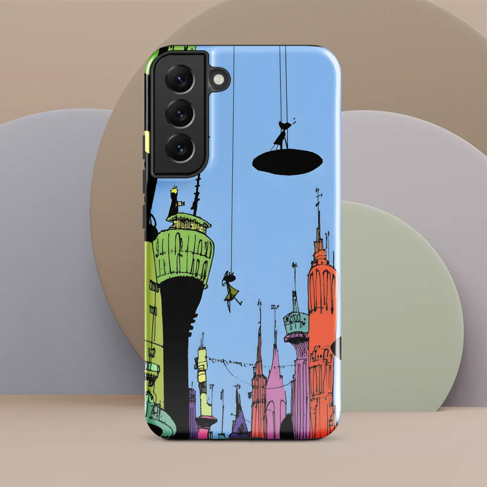 Whimsical Heights: A Futuristic Cityscape