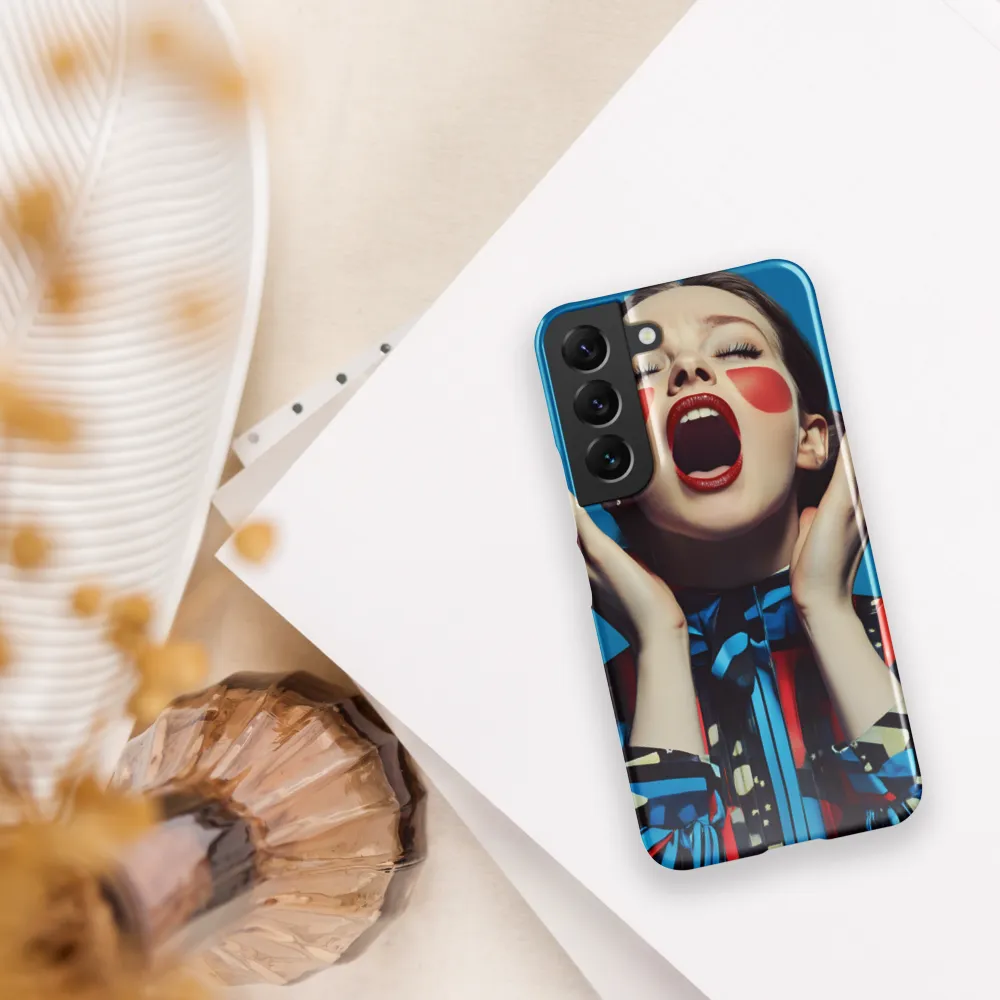 Echoes of Expression | Phone Case |  S22 | Snap Case | Glossy