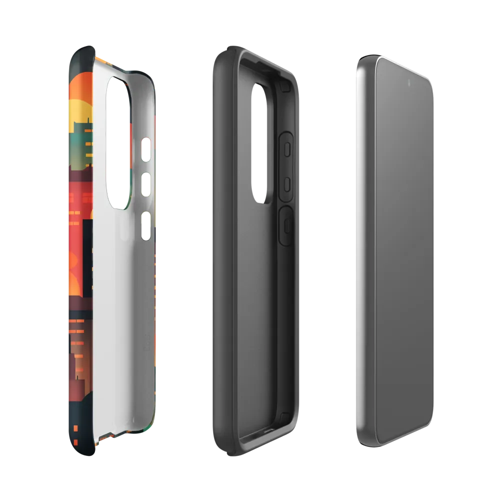 Twilight in the Concrete Jungle | Phone Case |  S23 | Tough Case | Matte