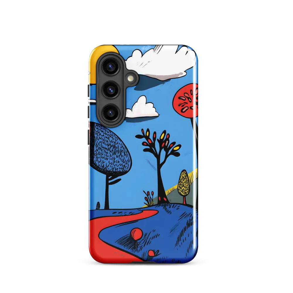 A Playful Journey Through Whimsical Woods | Phone Case |  S24 | Tough Case | Glossy