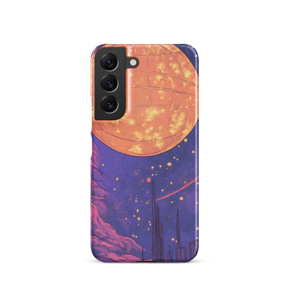 Celestial Cityscape: A Dance of Colors