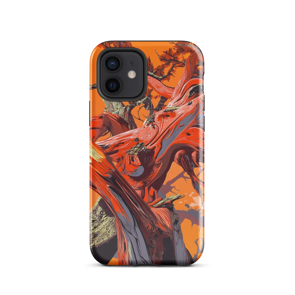 Life in Motion: An Abstract Tree | Phone Case |  12 | Tough Case | Glossy