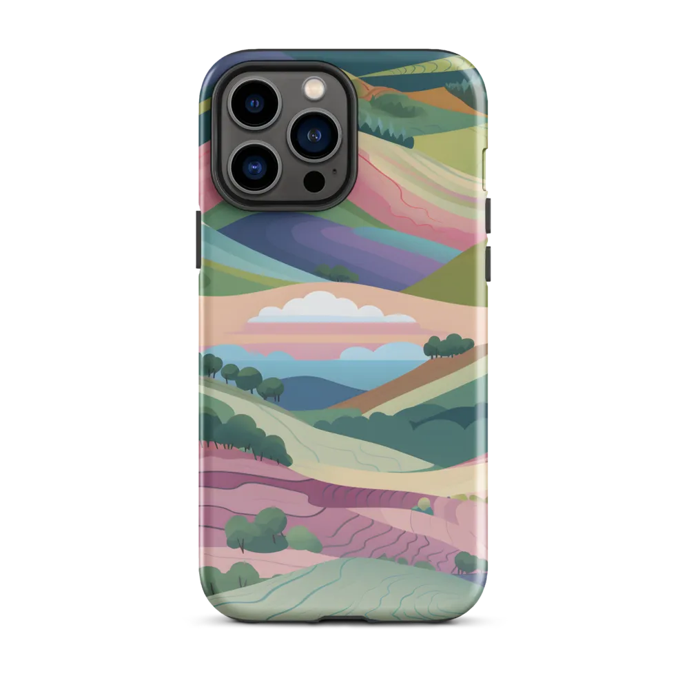 Harmonious Hills | Phone Case |  13 Pro Max | Tough Case | Glossy