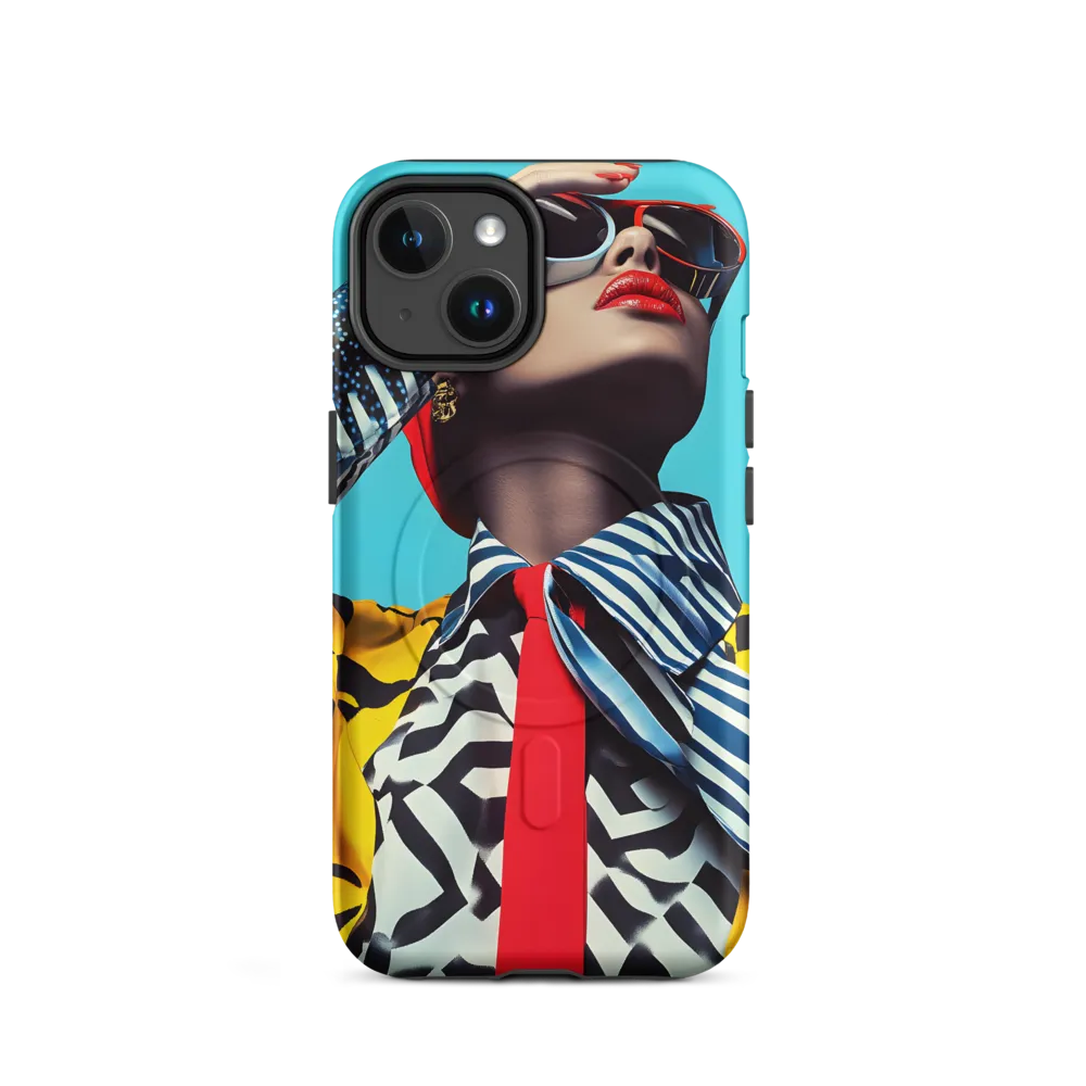 Chic Confidence in Bold Patterns