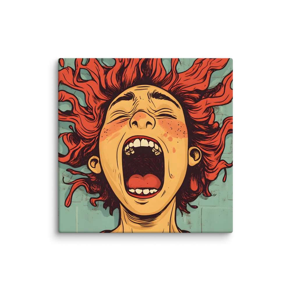 Fury Unleashed | Canvas | 30″×30″