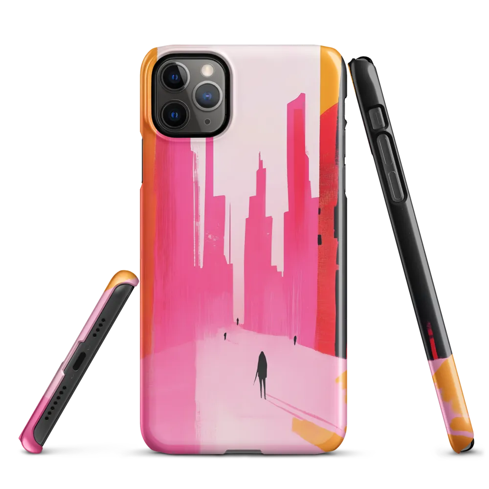 Urban Echoes in Pink | Phone Case |  11 Pro Max | Snap Case | Glossy