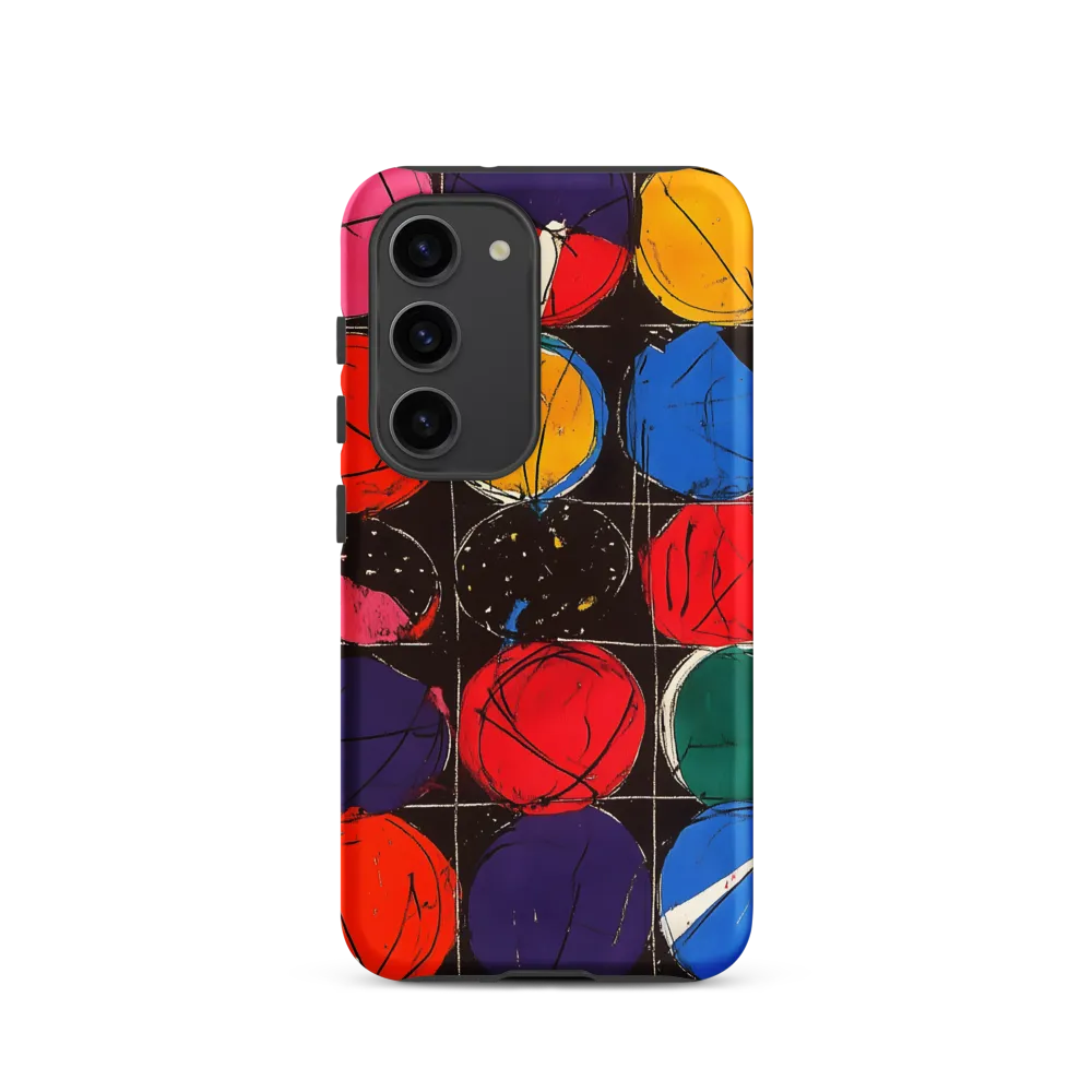 Colorful Circles in Abstract Harmony