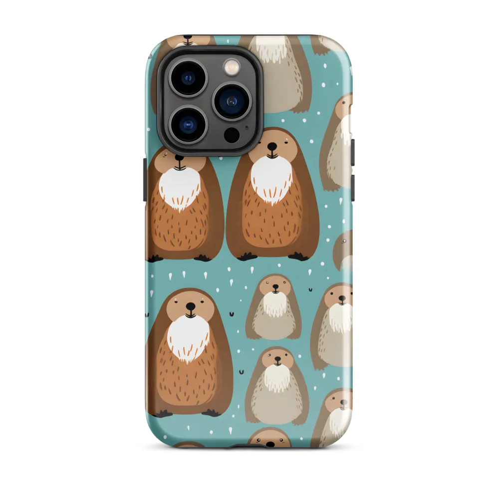 Whimsical Otter Pattern