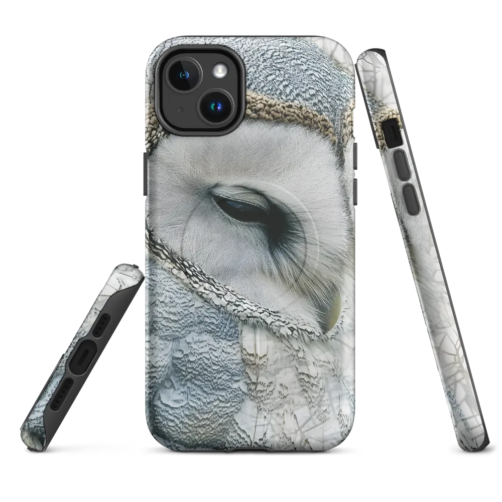 Whispers of the Night: A Portrait of Serenity | Phone Case |  14 Plus | MagSafe® Tough Case | Matte