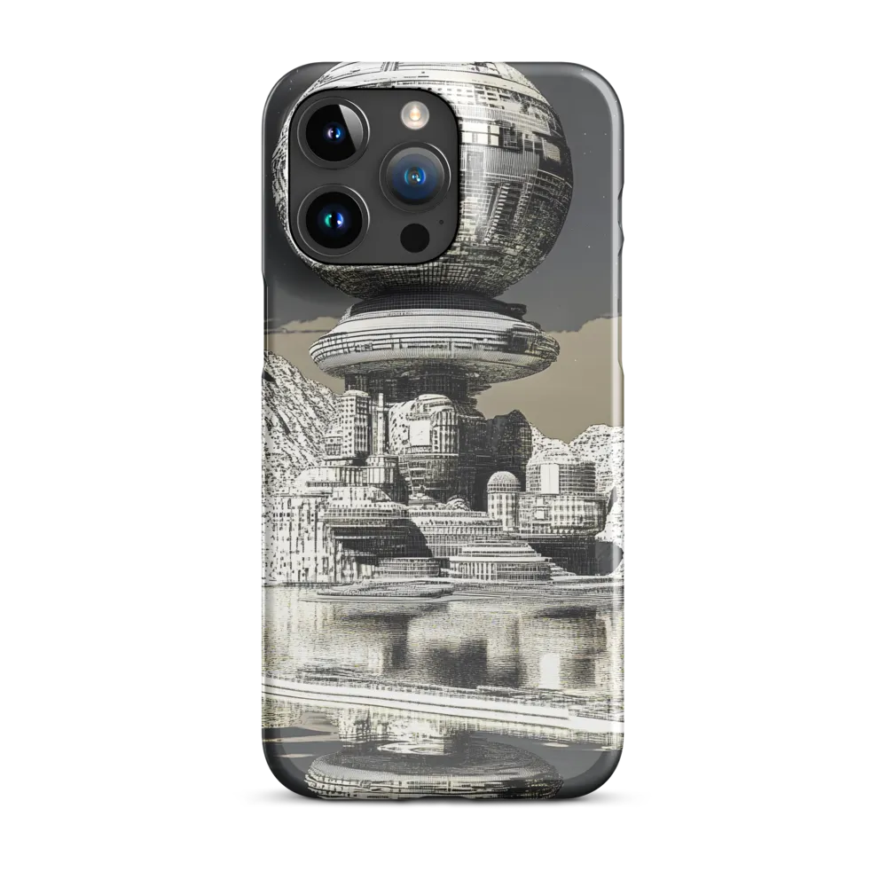Reflections of a Futuristic Dreamscape | Phone Case |  15 Pro Max | Snap Case | Glossy