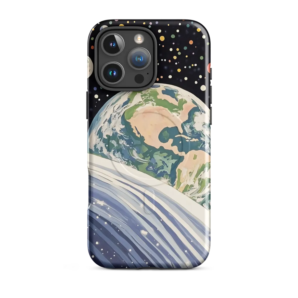 Celestial View: A Surreal Journey Through Space
