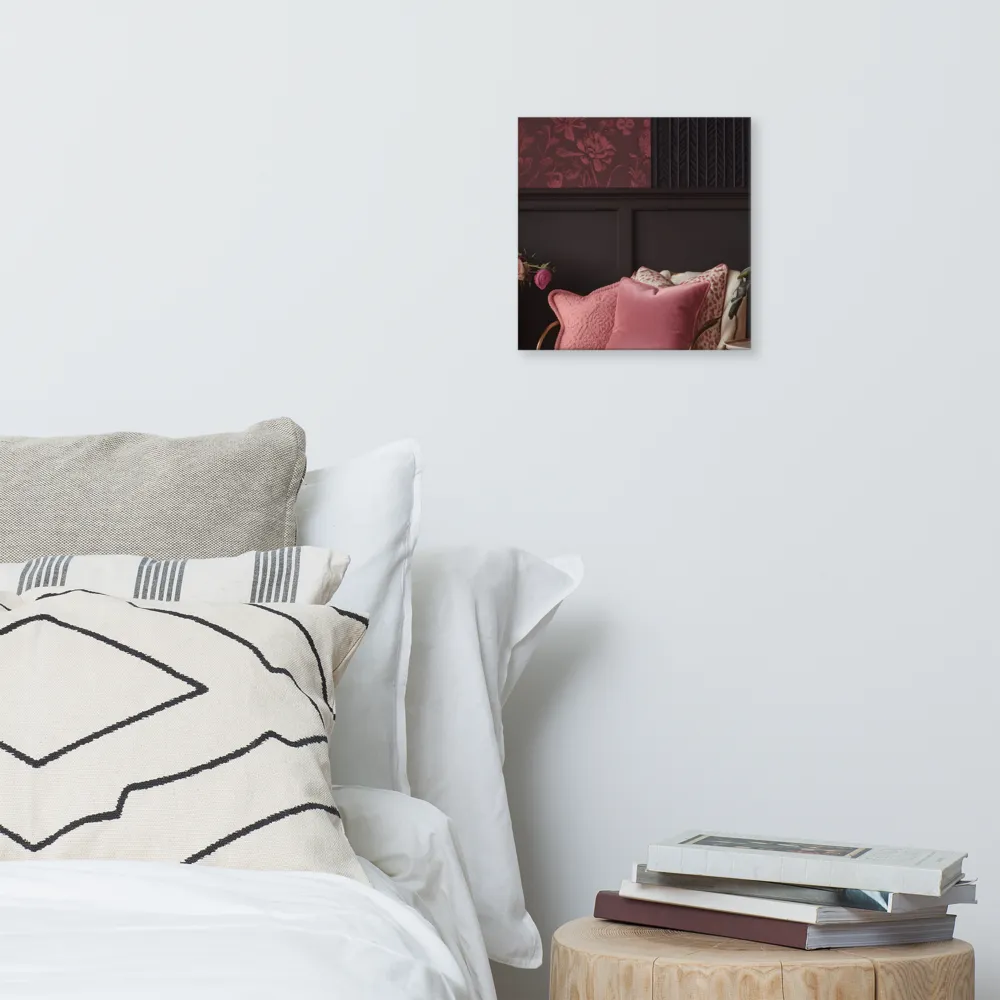 Elegance in Contrast: A Modern Interior Design | Canvas | 12″×12″