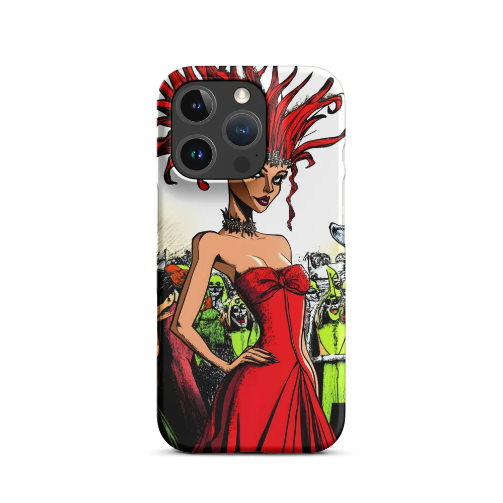 Fiery Elegance: A Fashion Statement