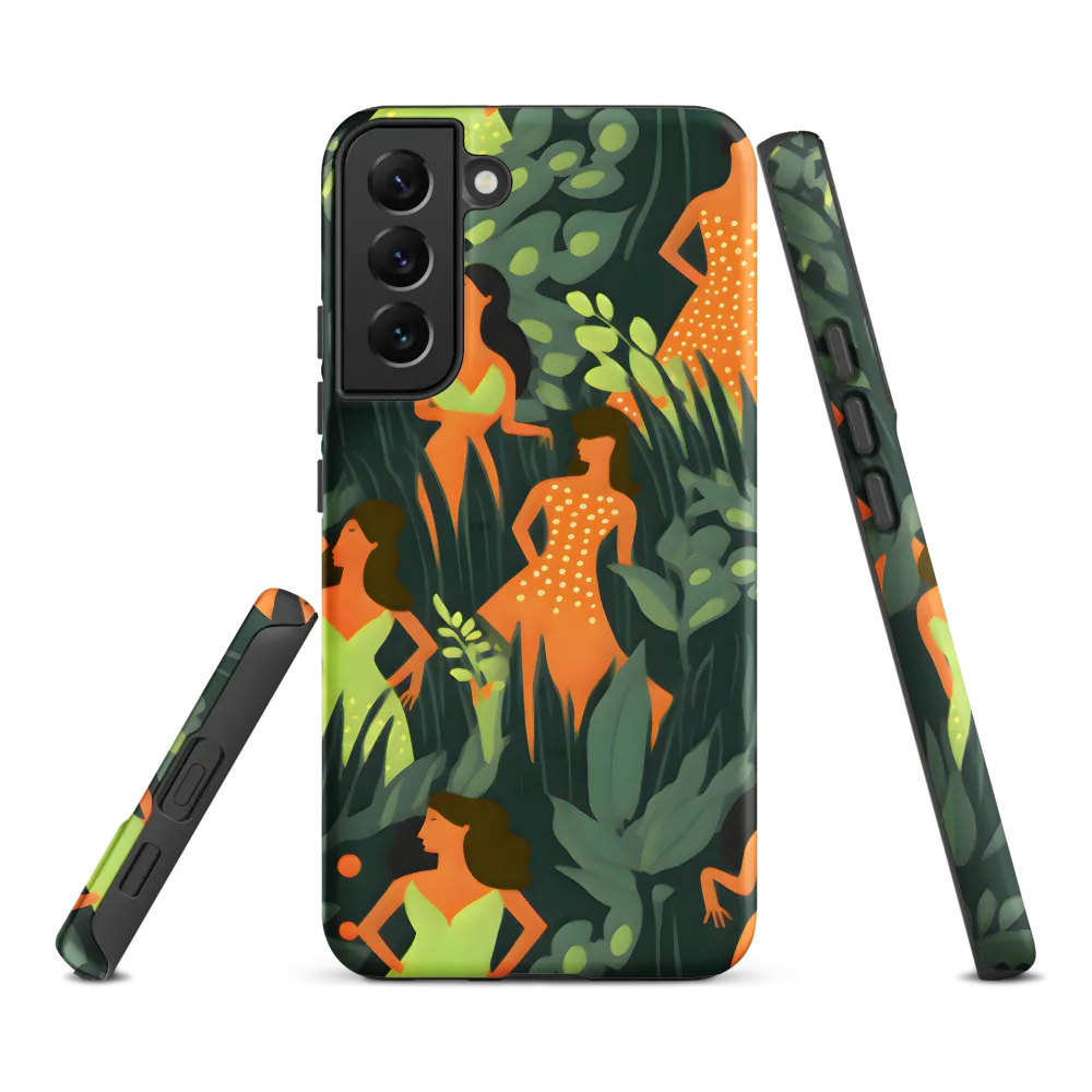 Playful Harmony in Patterns | Phone Case |  S22 Plus | Tough Case | Matte