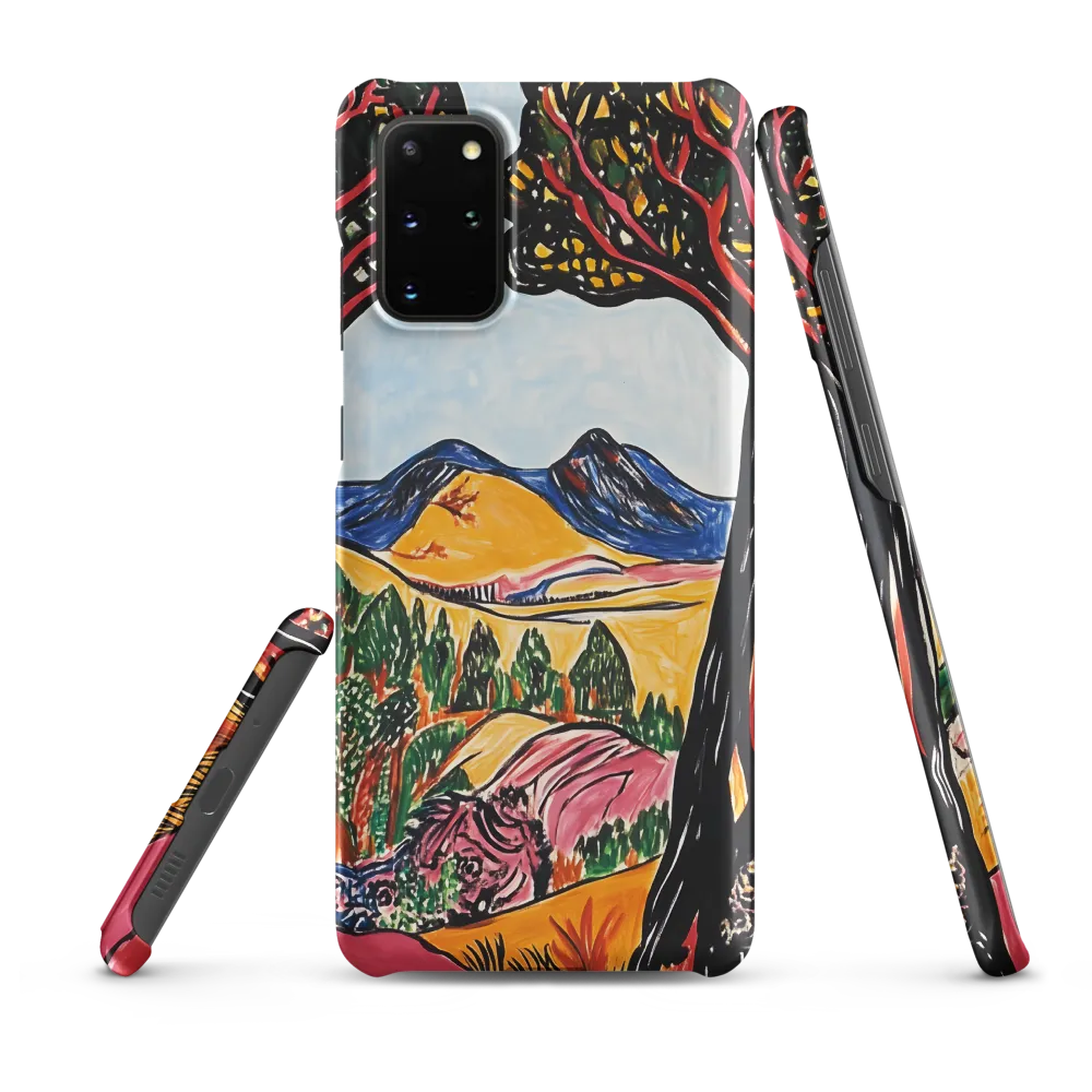 Vibrant Nature's Embrace | Phone Case |  S20 Plus | Snap Case | Matte