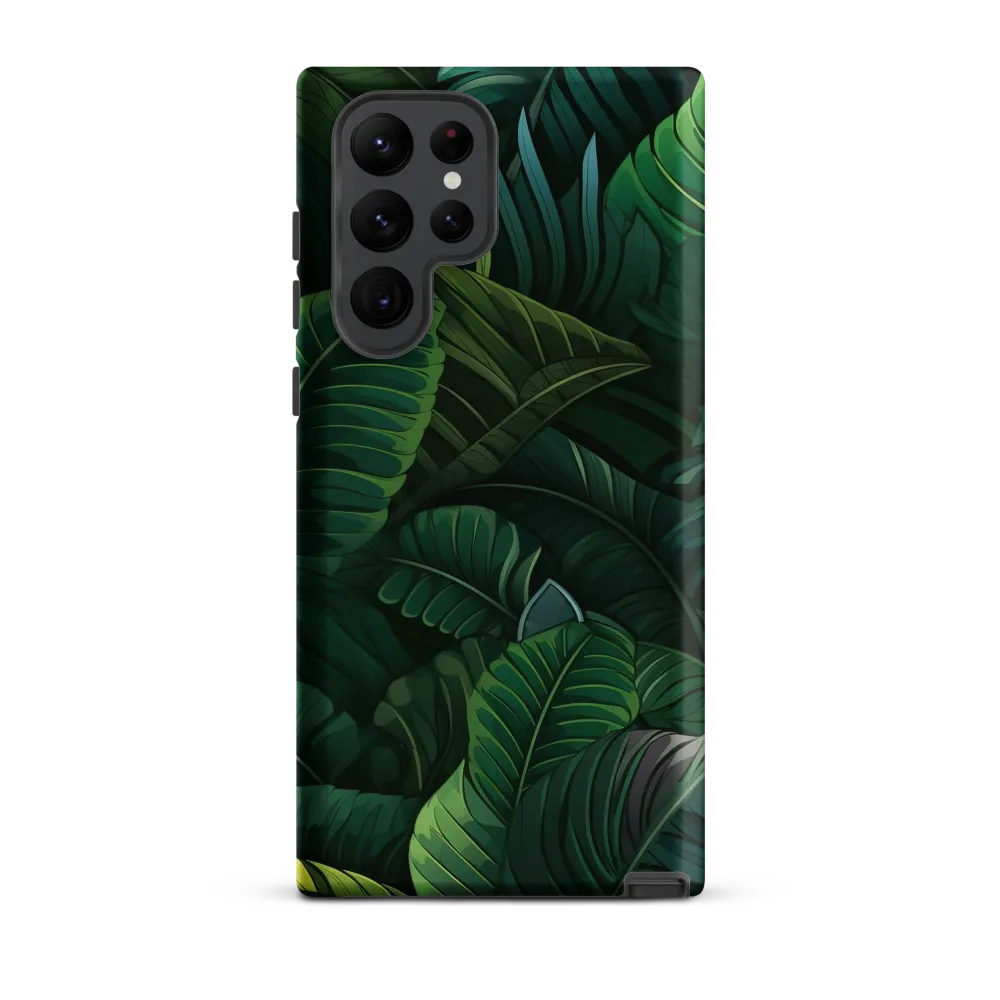 Lush Canopy: A Tropical Foliage Study