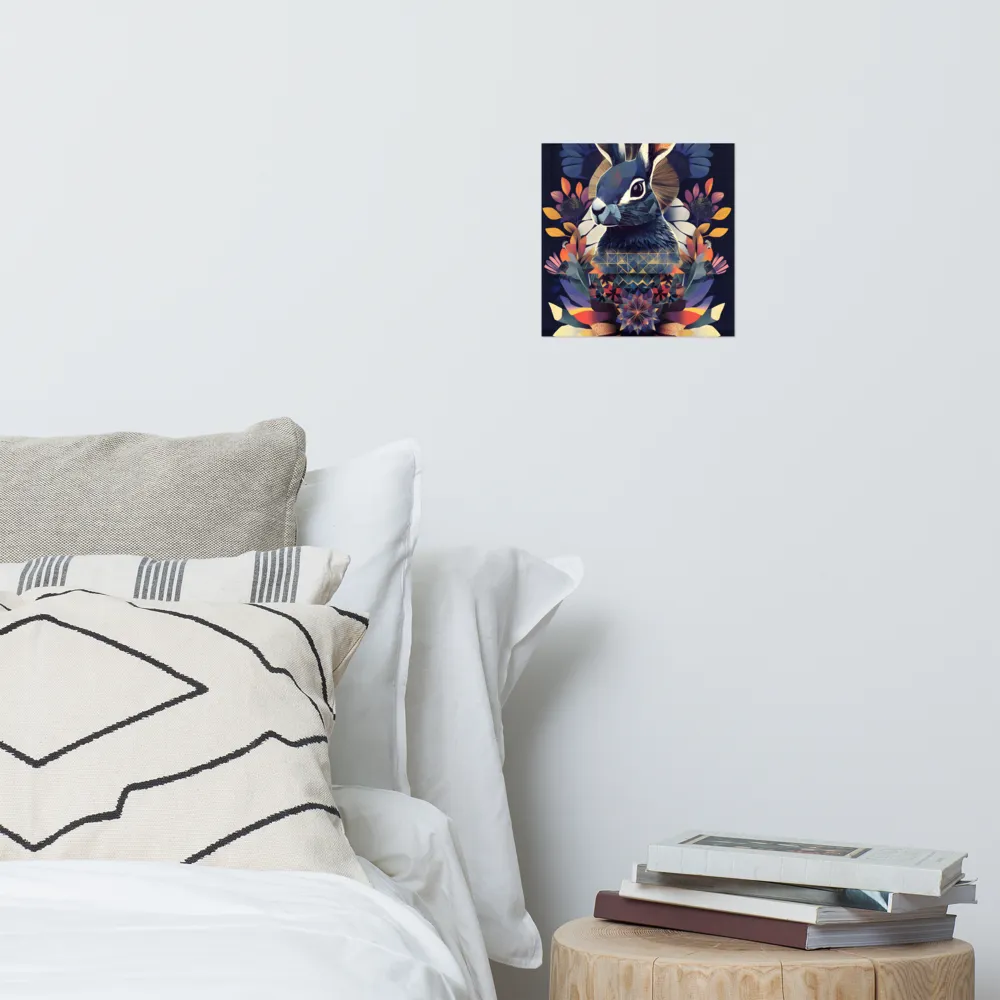 Ethereal Bunny: A Geometric Wonderland