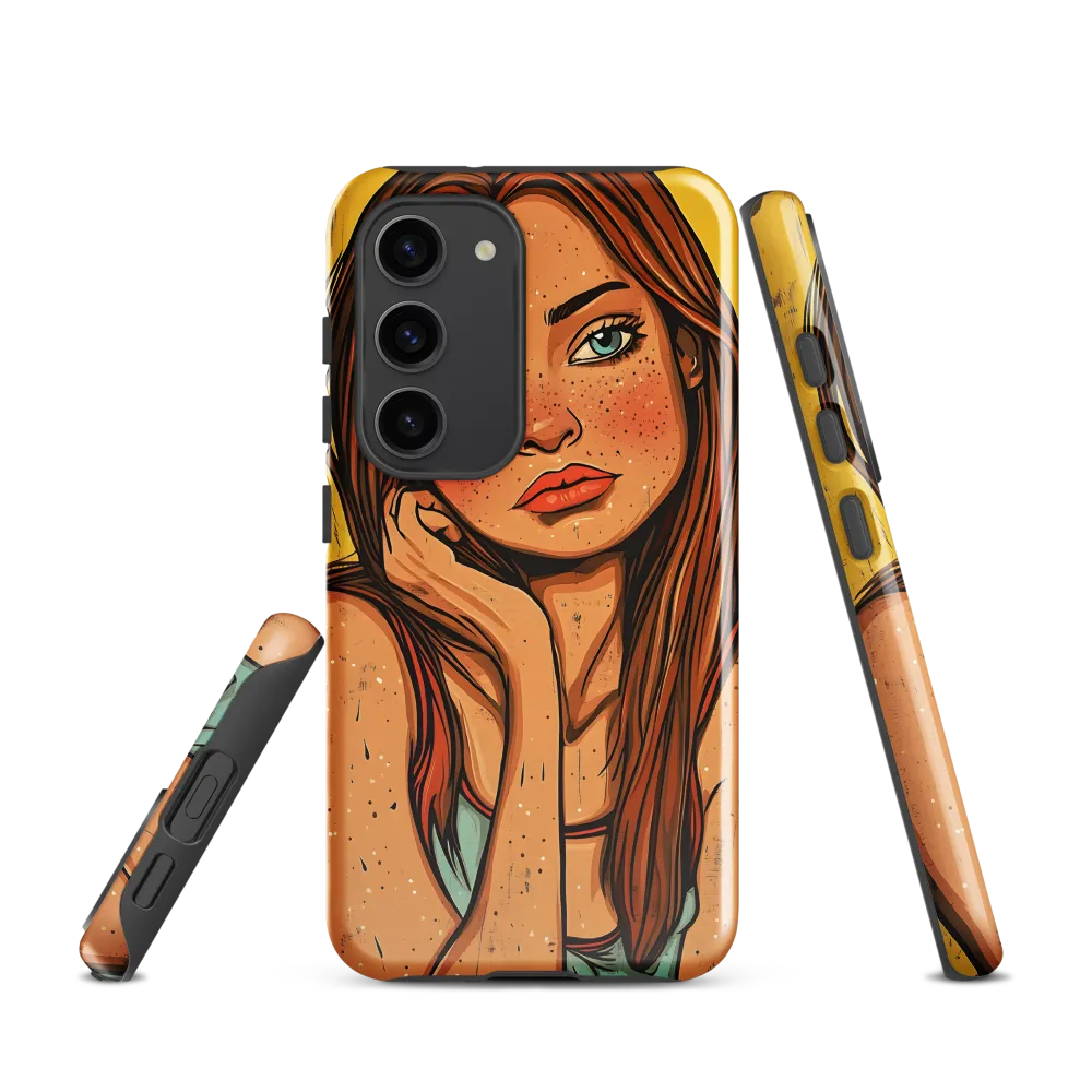 Panel Portrait: Sunlit Freckles