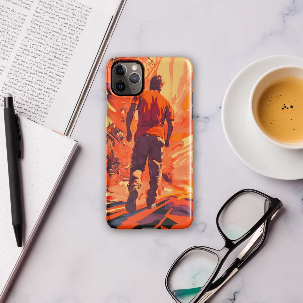 Into the Flames of Motion | Phone Case |  11 Pro Max | Snap Case | Glossy