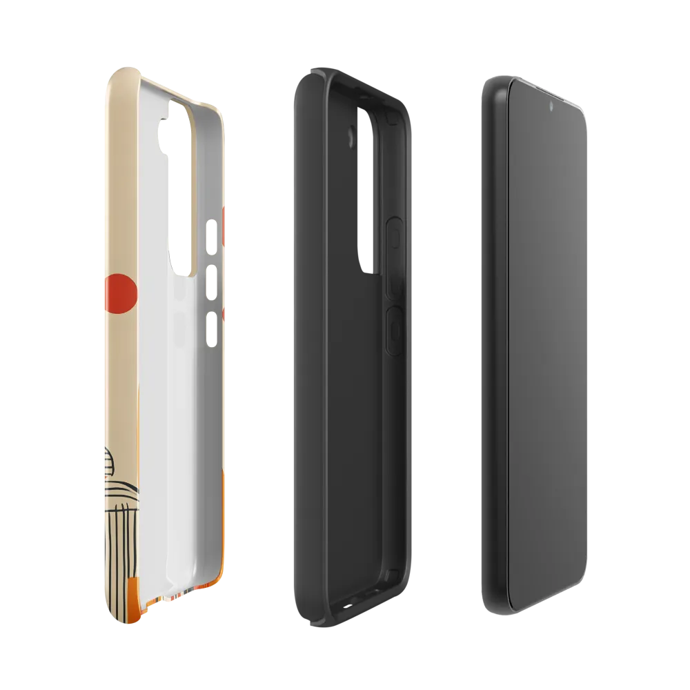 Contemplation of the Stars | Phone Case |  S22 | Tough Case | Glossy