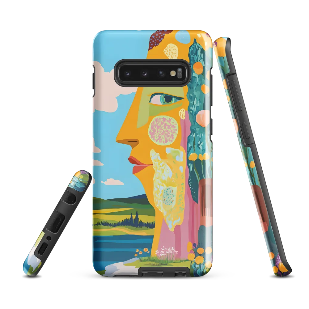 Harmony of Nature and Human Form | Phone Case |  S10 Plus | Tough Case | Glossy