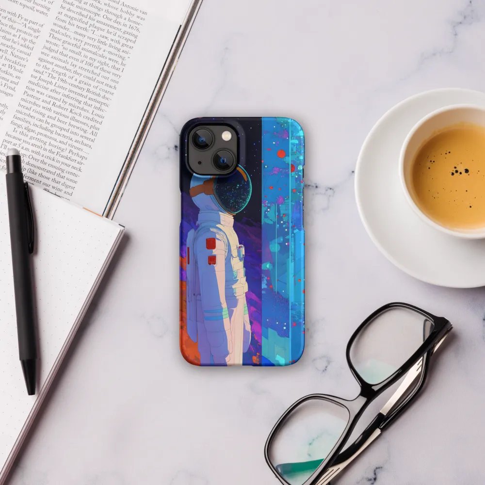 Cosmic Exploration: The Astronaut's Journey | Phone Case |  13 | Snap Case | Matte