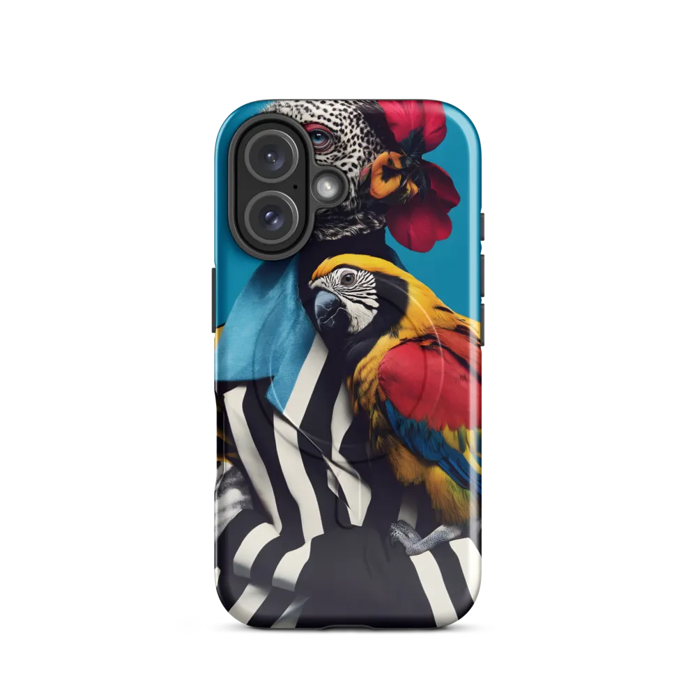 Vibrant Fusion of Flora and Fauna