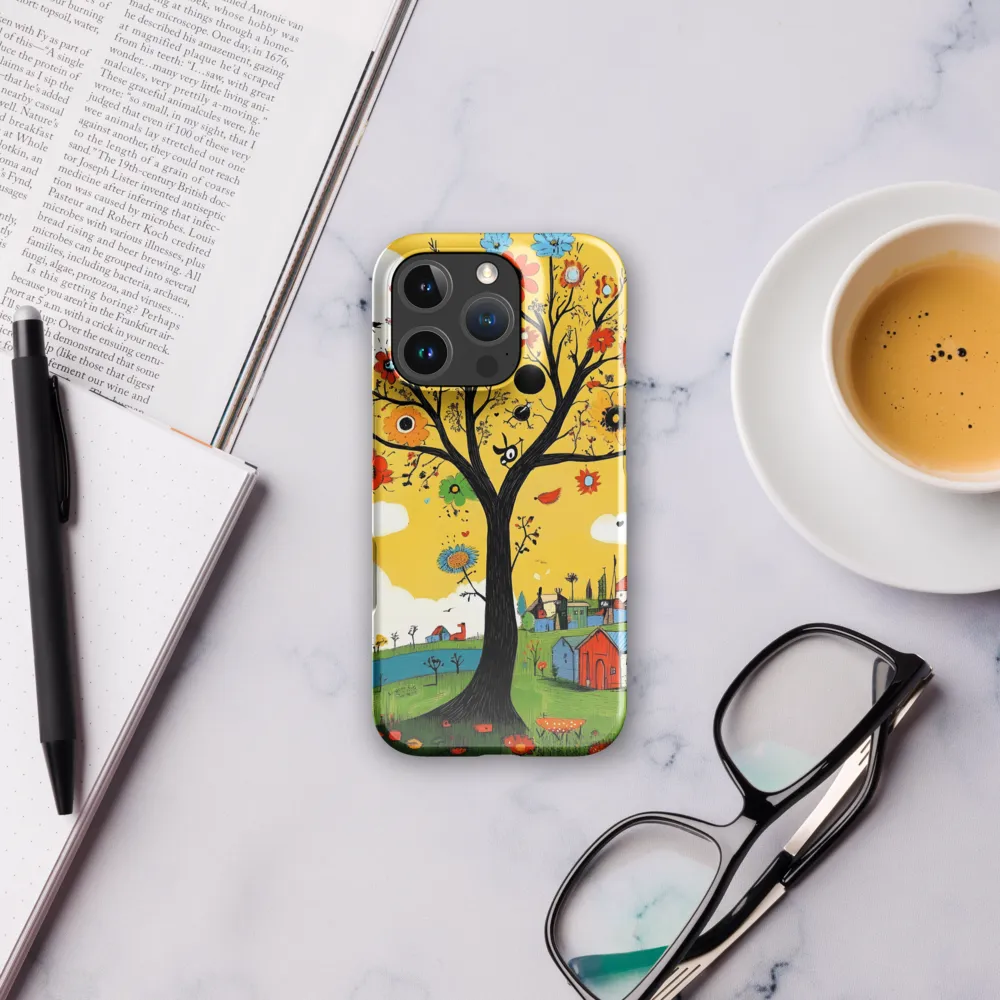 Whimsical Blooms of Life | Phone Case |  16 Pro | Snap Case | Glossy
