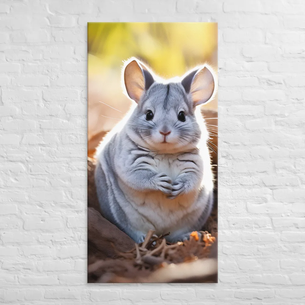 Gentle Whispers of Nature: The Chinchilla