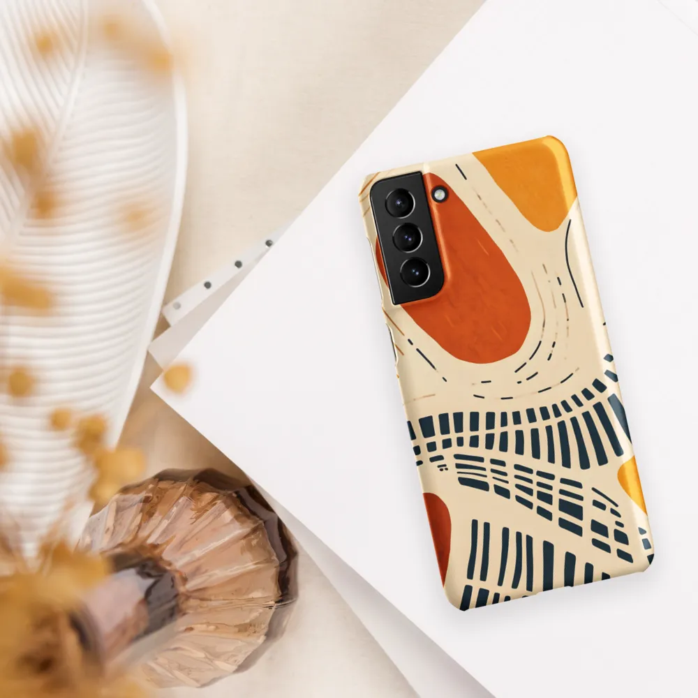Urban Patterns in Harmony | Phone Case |  S21 Plus | Snap Case | Matte