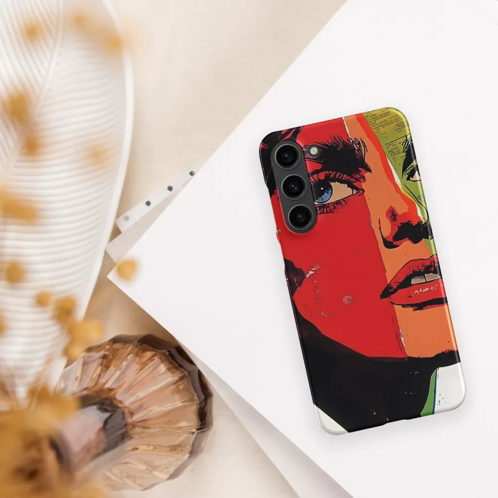 Vibrant Expressions: A Pop Art Portrait