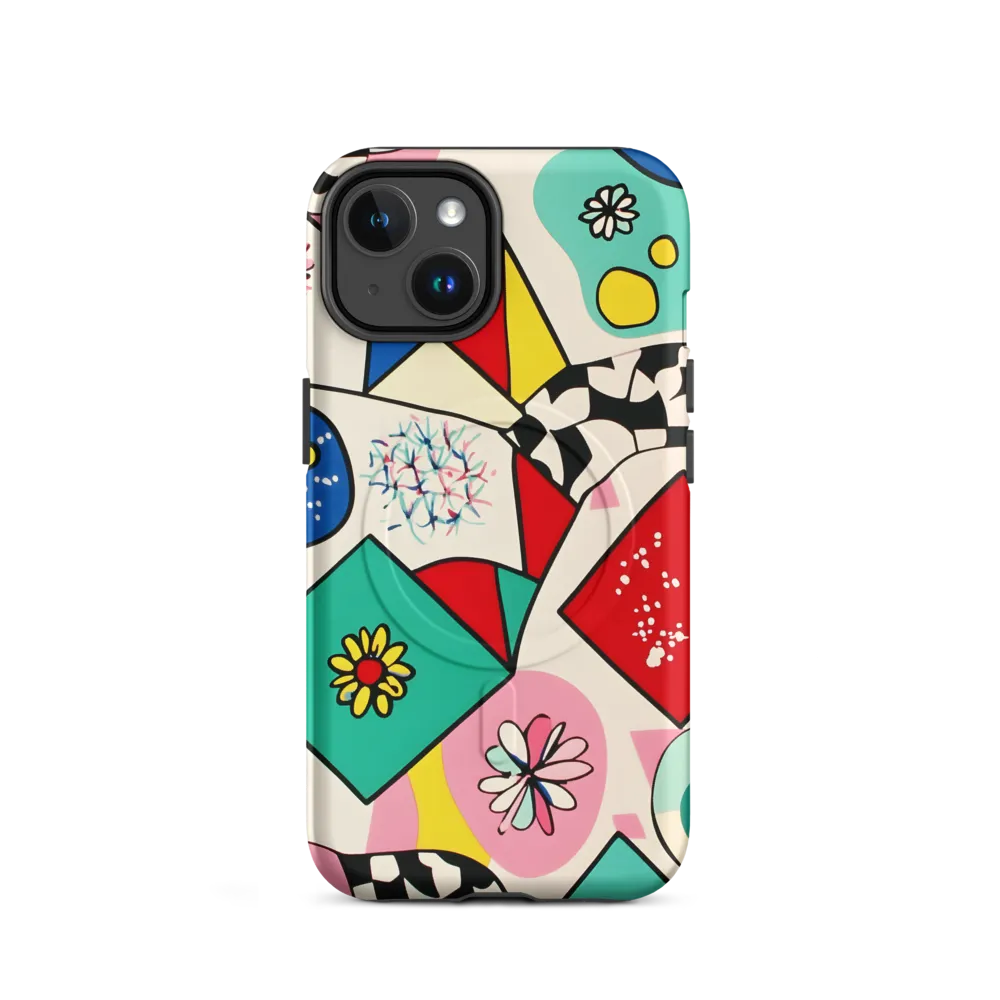 Joyful Geometry: A Playful Dance of Shapes and Colors