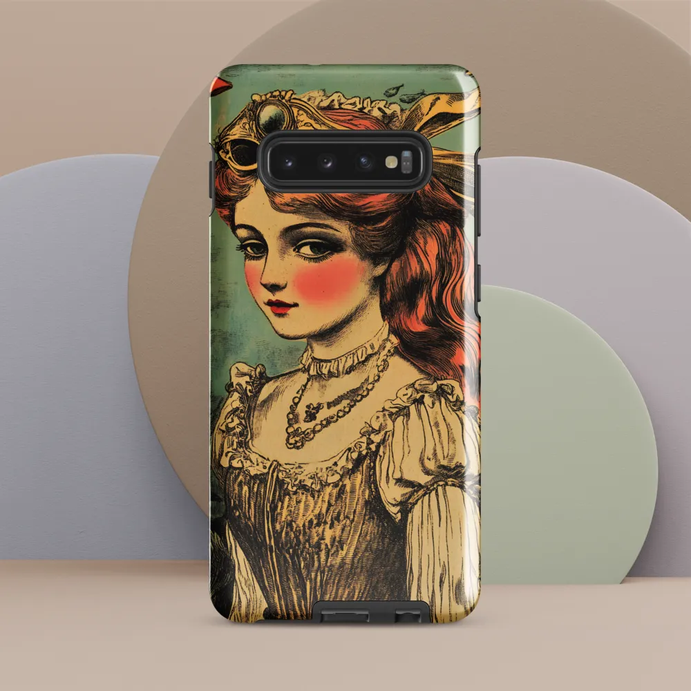 Elegance Beneath the Waves | Phone Case |  S10 Plus | Tough Case | Glossy