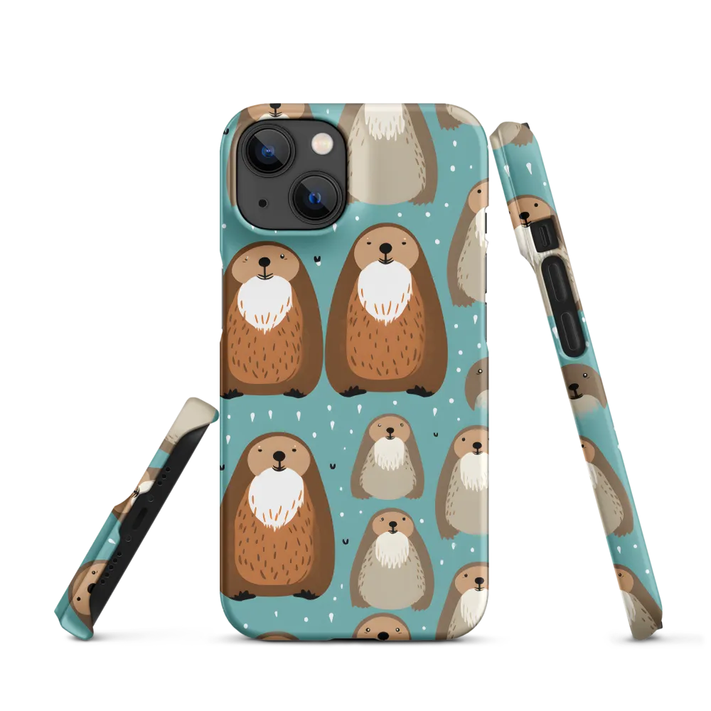 Whimsical Otter Pattern
