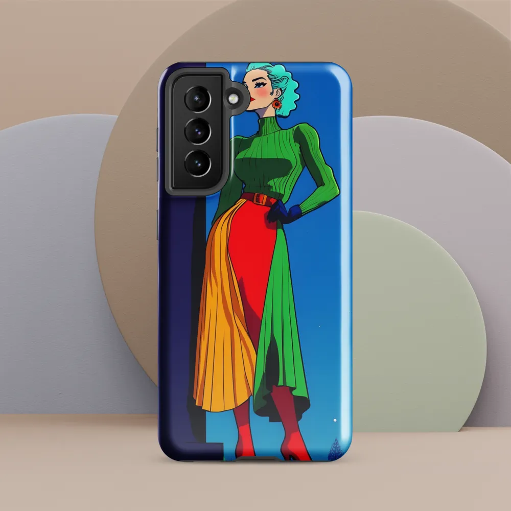 Bold Elegance | Phone Case |  S21 | Tough Case | Glossy