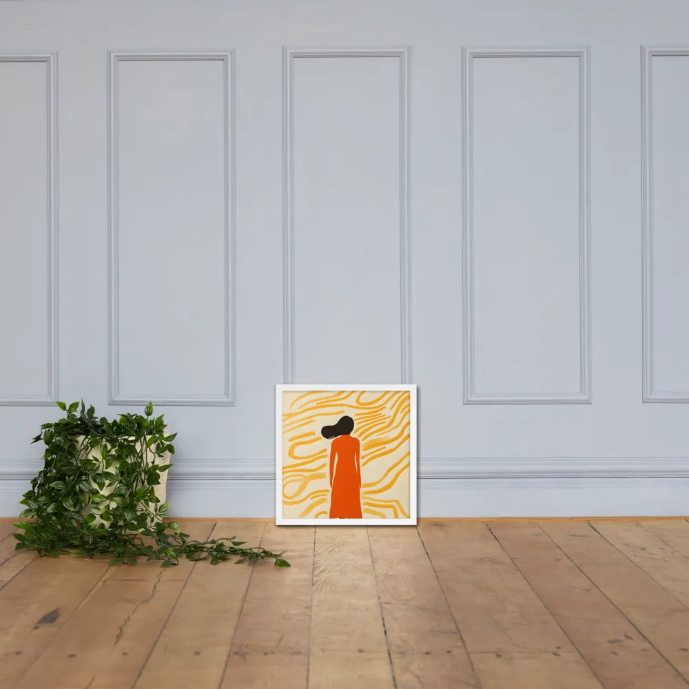 Connection to Serenity | Poster with White Frame | 16″×16″