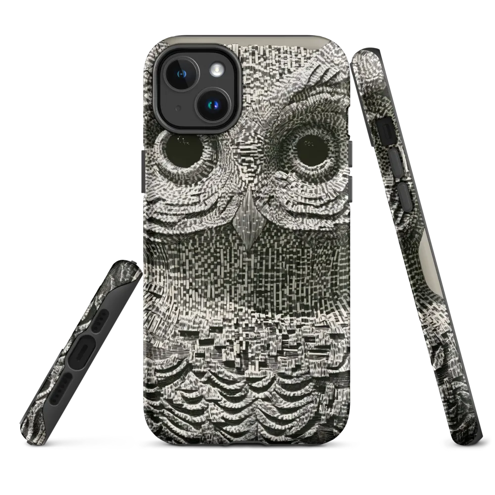 Intricate Owl of Textures